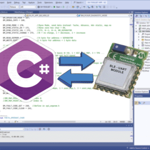 Writing windows app to communicate with UART Transparent BLE module – C# winform